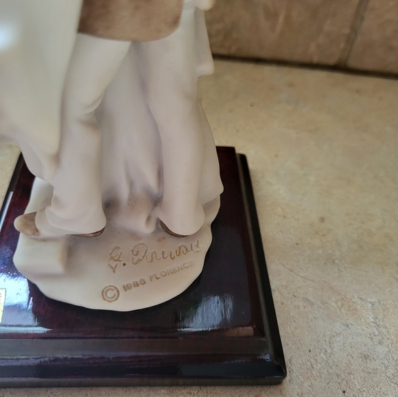 Giuseppe Armani "Just Married" Ceramic Decor Figurine 1986 Florence Couple - Picture 7 of 12